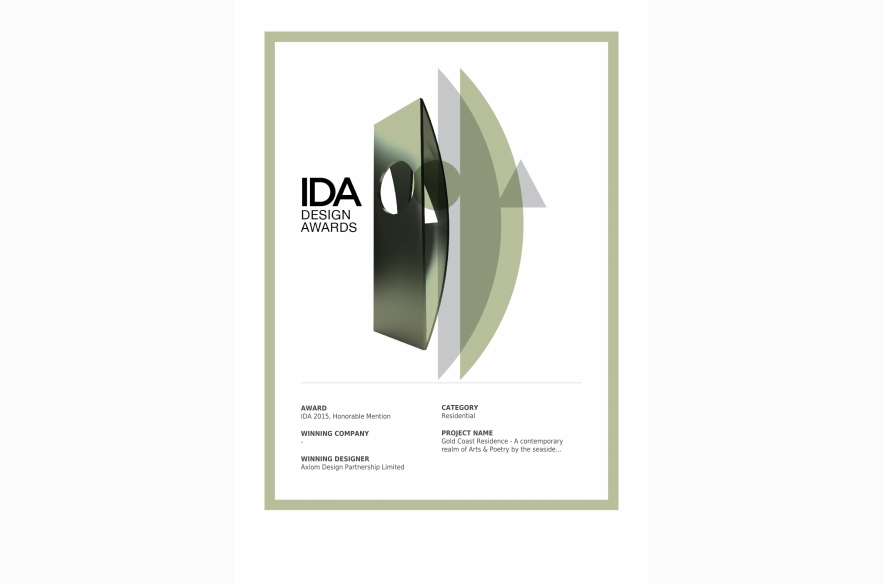 IDA 2015 -Gold Coast Award1